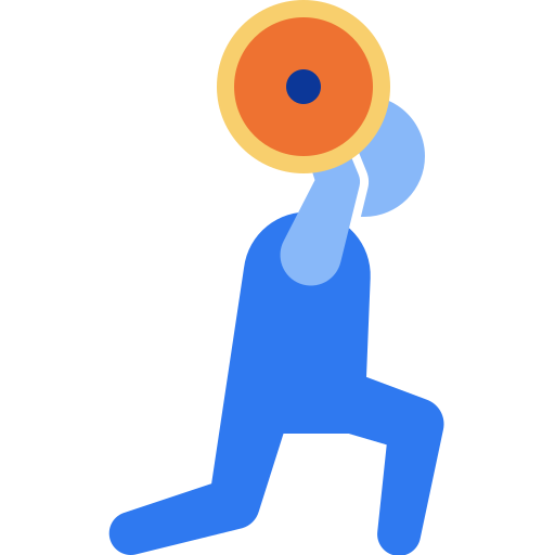person lifting barbell